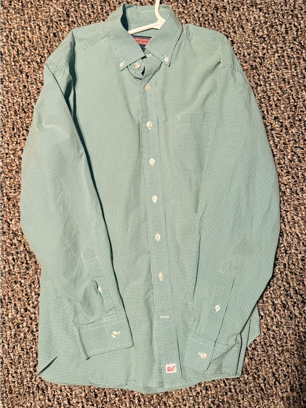 Men's Vineyard Vines Button-Down Shirt in green